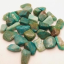 Amazonitas, Namibija, ~15-18x17-24mm