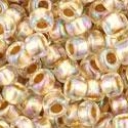 Toho biseris  8/0 TR-08-994 Gold-Lined Rainbow Crystal