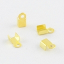 Detalė užbaigimui aukso spalvos 9x4,5mm.pakuotė 10vnt.