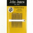John James adatos Embroidery, 16vnt., dydis 8