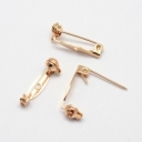 Sagės pagrindas, aukščiausios kokybės, paauksuotas,20x7x7mm
