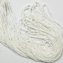 Preciosa biseris 2mm two-cut, white natural opaq spalva, pakuotė 10 juostų po 23-24cm