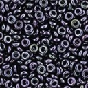 TOHO - Demi Round TN-11-90 11/0 2.2mm Metallic Amethyst Gun Metal