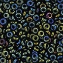 TOHO - Demi Round TN-11-84 11/0 2.2mm Metallic Iris - Green/Brown