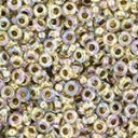 TOHO - Demi Round TN-11-994 11/0 2.2mm Gold-Lined Rainbow Crystal