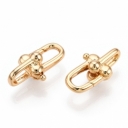 Užsegimas, paauksuotas 18K, 20,5x11x8mm