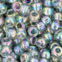 Toho biseris TR-08-176 8/0 Transparent-Rainbow Black Diamond