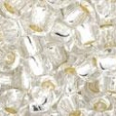 Toho biseris TR-06-21 6/0 Silver-Lined Crystal