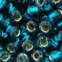Toho biseris TR-06-27BD 6/0 Silver-Lined Teal