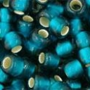 Toho biseris TR-06-27BDF 6/0 Silver-Lined Frosted Teal