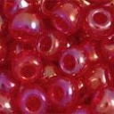 Toho biseris TR-06-165C 6/0 Transparent-Rainbow Ruby