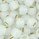 Toho biseris TR-06-2100 6/0  Silver-Lined Milky White