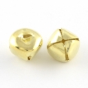 Varpelis, skambaliukas, aukso spalvos, 19~20x19~20x16mm, pakuotė 10vnt.
