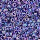 Toho biseris TR-15-181 15/0 Inside-Color Rainbow Crystal/Tanzanite-Lined