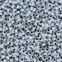 Toho biseris TR-15-820 15/0 Inside-Color Opaque Gray/Black-Lined