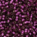 Toho biseris TR-15-2223 15/0 Silver-Lined Dragonfruit