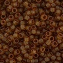 Toho biseris TR-15-941F 15/0 Transparent-Frosted Umber