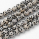 Jaspis dalmantininis, 8mm, juosta ~45vnt.