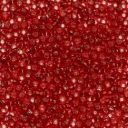 Čekiškas PRECIOSA biseris. Originali 50g pakuotė. 9/0 dydis, raudonas su folija 97070