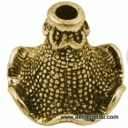 kepurele antikinio aukso spalvos16x20mm