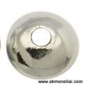 Kepurėlė sidabruota 6mm 20vnt