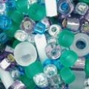 Toho biseris MIX3229 Fuji-White/Green/Blue/Purple Mix