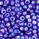 Toho biseris TR-11-87 11/0 Transparent Rainbow Cobalt