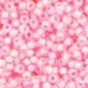 Toho biseris TR-15-379 15/0 Inside Color Crystal/Cotton Candy Lined