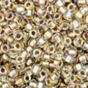 Toho biseris TR-15-262 15/0 Inside Color Crystal/Gold Lined
