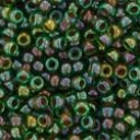 Toho biseris TR-15-247 15/0 Inside Color Peridot/Oxblood Lined