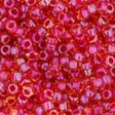 Toho biseris TR-15-241 15/0 Inside Color Rainbow Lt Topaz/Mauve Lined
