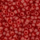 Toho biseris TR-15-5CF 15/0 Transparent Frosted Ruby