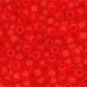 Toho biseris TR-15-5BF 15/0 Transparent Frosted Siam Ruby