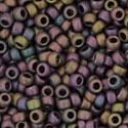 Toho biseris TR-15-85F 15/0 Frosted Metallic Iris Purple