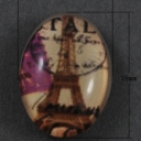Kabašonas Eifelio bokštas-2 grūdinto stiklo 18x13mm 