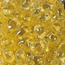 Preciosa Twin - 50g. originali pakuotė, 2,5x5mm, Geltona
