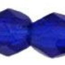 Preciosa kristalas Cobalt 4mm