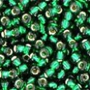 Toho biseris TR-11-36 11/0  Silver-Lined Green Emerald
