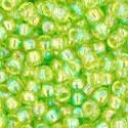 Toho biseris TR-11-164 11/0 Trans-Rainbow Lime Green