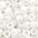Toho biseris TR-08-121 8/0  Opaque-Lustered White 