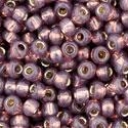 11/0 Gold/Silver/Copper Lined spalvos