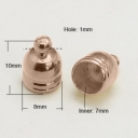 Antgalis odelei, kaspinui, raudonojo aukso spalvos 10x8mm