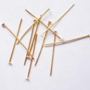 Vinutė su lėkštute aukso spalvos 22mm x0.7mm,pakuotė 50vnt.