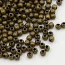burbuliukai žalvariniai 3mm, pakuotė 5gr.