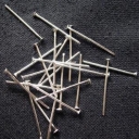 Vinutė su lėkštute metalo spalvos 24mm, pakuotė 100vnt.