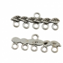 Paskirstytojas sidabro spalvos 10x26x2mm