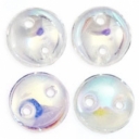 CzechMates Lentil 6mm, Crystal AB