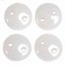 CzechMates Lentil 6mm, Alabaster
