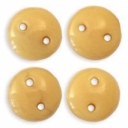 CzechMates Lentil 6mm, Ivory