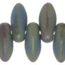 Dagger karoliukas 2,5/6mm, Matte iris Green